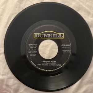 Dunhill Black Vinyl Record